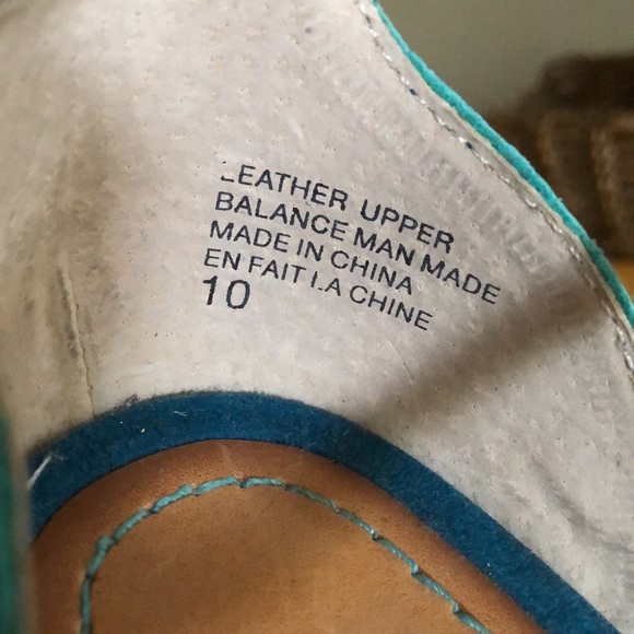 🦋Seychelles Suede & Leather Ankle Strap front band Sandals - Picture 8 of 9